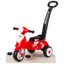 Triciclo a Spinta per Bambini con Pedali Summer Rosso