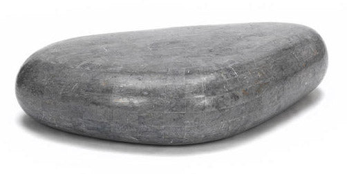 Table basse 123x74xH27 cm en pierre fossile Sasso big Gris prezzo