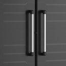 Armadio in Resina 4 Ripiani 65x45x182 cm Keter Detroit Alto Nero