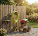 Kit Portatubo da Muro in Acciaio con Tubo 25m e Accessori Agrati