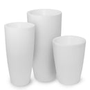 Vaso Luminoso da Giardino a LED Ø43 cm in Resina 5W Cypress Bianco Neutro