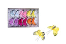 Set 48 Farfalle con Clip Larghezza 65 cm
