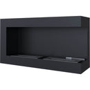 Camino a Bioetanolo da Incasso 90x48 cm Flig Tampa Nero Angolo a Destra