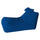Lit bébé méridienne 120x70x65 cm avec coussin en polyester bleu Armonia