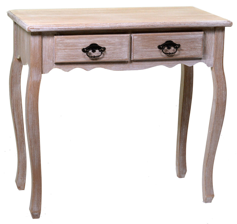 Consolle 2 Cassetti in Legno Stoccarda