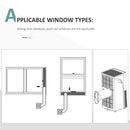 Deumidificatore d'Aria 19,2 Litri 1010W 2 Velocità Bianco