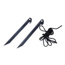 Babbo Natale Gonfiabile luminoso a LED in Poliestere con Ventilatore 70x45x120 cm 