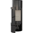 Stufa a Legna 10KW in Acciaio Flig Murrieta Nera