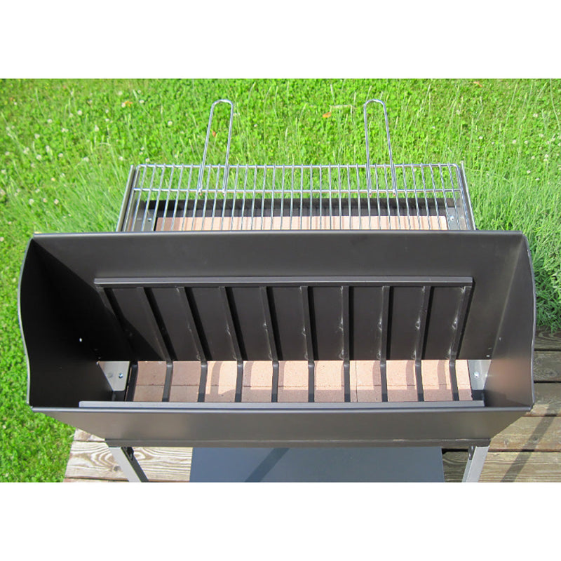 Barbecue a Legna con Griglia in Acciaio Famur BK 10 Elite