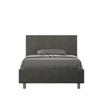 Letto Singolo Adele Grigio Varie Misure