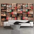 Fotomurale - Nel Retro. Carta Da Parato Erroi