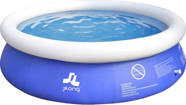 online Piscine Autoportante Gonflable Ronde Hors Sol 240x63cm Jilong Bleu