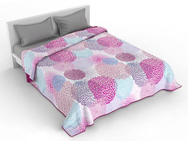 Couette réversible à imprimé pissenlit online