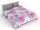 Couette réversible à imprimé pissenlit