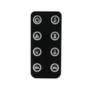 Camino Elettrico da Parete o Incasso Alaro Ultra+ 152x18x52 cm Effetto Fiamma Telecomando in MDF Bianco