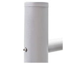 Cassetta Postale 160x60x17 cm 10 Posti con Supporto in Metallo Bianco