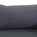 Set Salotto da Giardino Divano 2 Poltrone e Tavolino in Alluminio Idaho Antracite