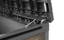 Baule Contenitore da Giardino 380L Keter Signature Deco Box 100 in Resina Effetto Legno Noce