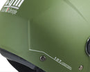 Casco Jet per Scooter Visiera Sagomata CGM Florence 107A Verde