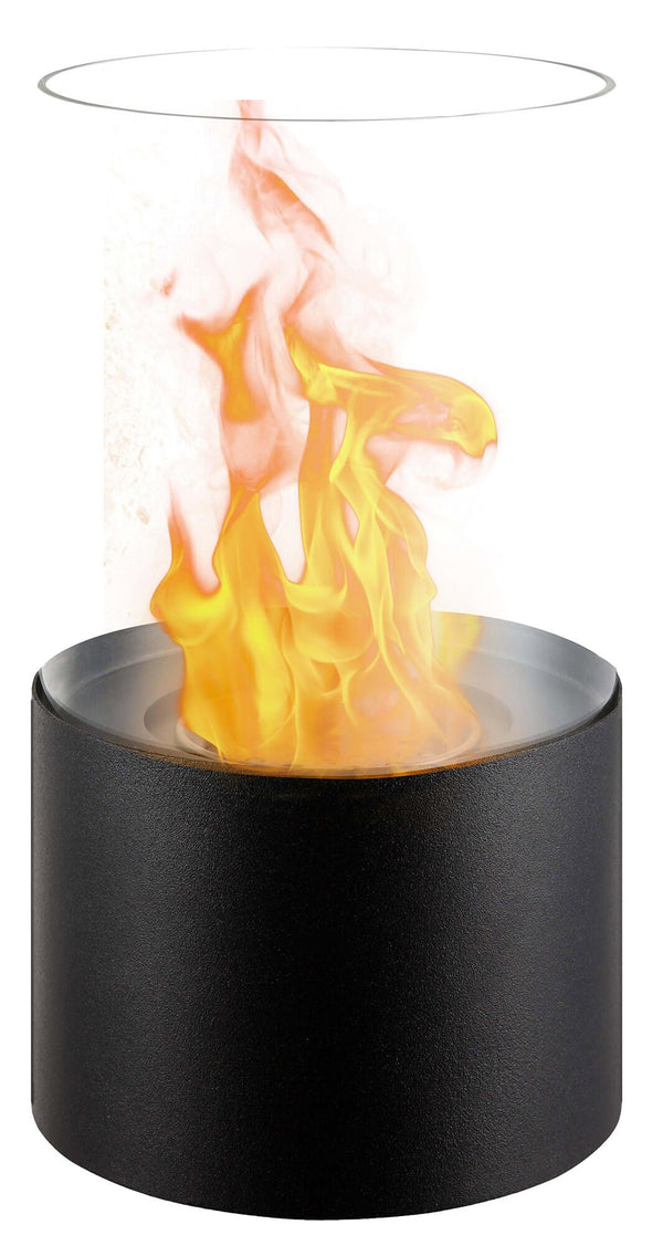prezzo Cheminée de Table au Bioéthanol Ø17x30cm Qlima FFB017 Noir