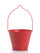 Secchiello per Rubinetti Porta-Secchio 25x23x18 cm in Alluminio Belfer 42/SC Rosso