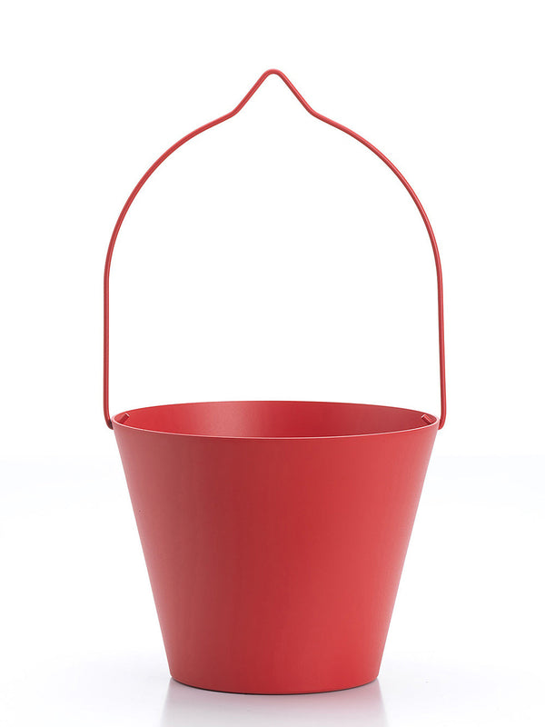Secchiello per Rubinetti Porta-Secchio 25x23x18 cm in Alluminio Belfer 42/SC Rosso acquista
