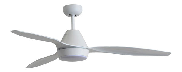 Ventilateur de Plafond avec 3 Pales et LED Ø132 cm 3 Vitesses Martec Triumph Blanc sconto