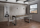 Tavolo Allungabile 180-284x90x80 cm Tecno Evolution Noce
