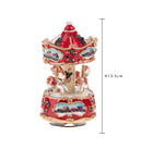 Carosello Natale con musica e movimento 13,5 cm 