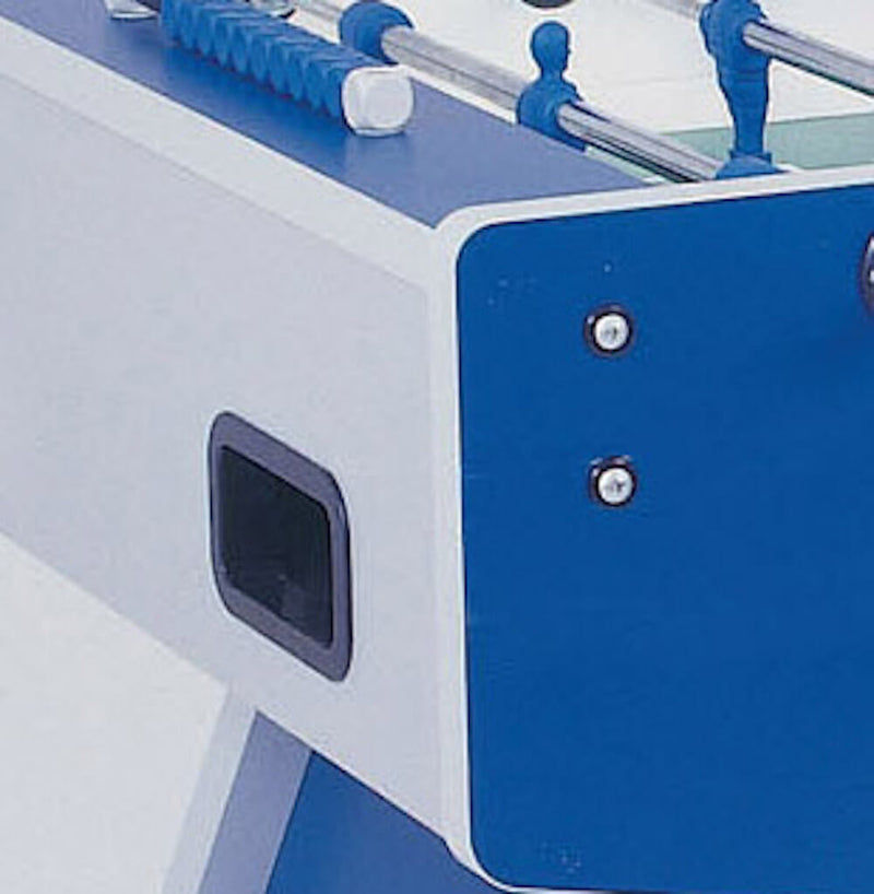 Calciobalilla in Mdf Blu con Aste Uscenti Garlando G-2000 Weatherproof