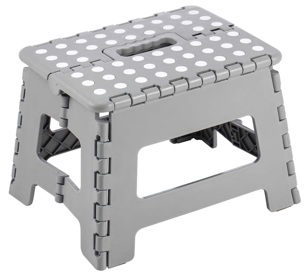Tabouret Pliant 30x22x22 cm en Polypropylène Gris online