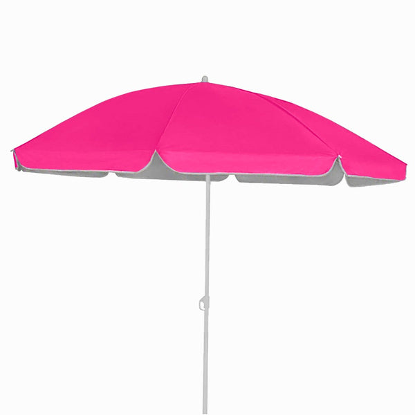 Parasol de Mer Ø1,8 m Mât Ø32 mm avec Etui Rose sconto