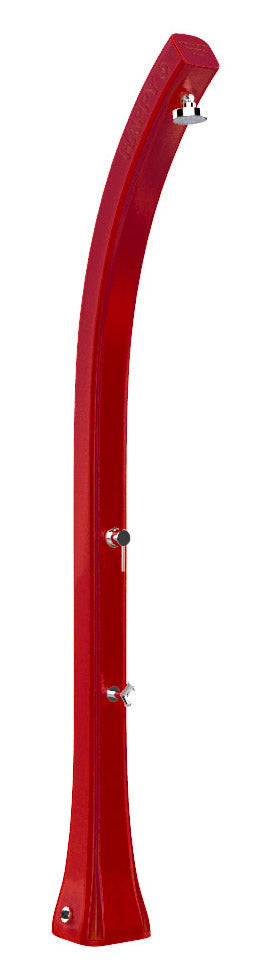 acquista Doccia Solare da Giardino 28L Miscelatore e Lavapiedi Arkema Happy Five Ruby