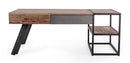 Tavolino Basso 2 Cassetti 118x70x45 cm in Legno