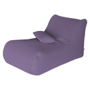 Lettino Chaise Lounge 120x70x65 cm con Cuscino in Poliestere Armonia Lavanda