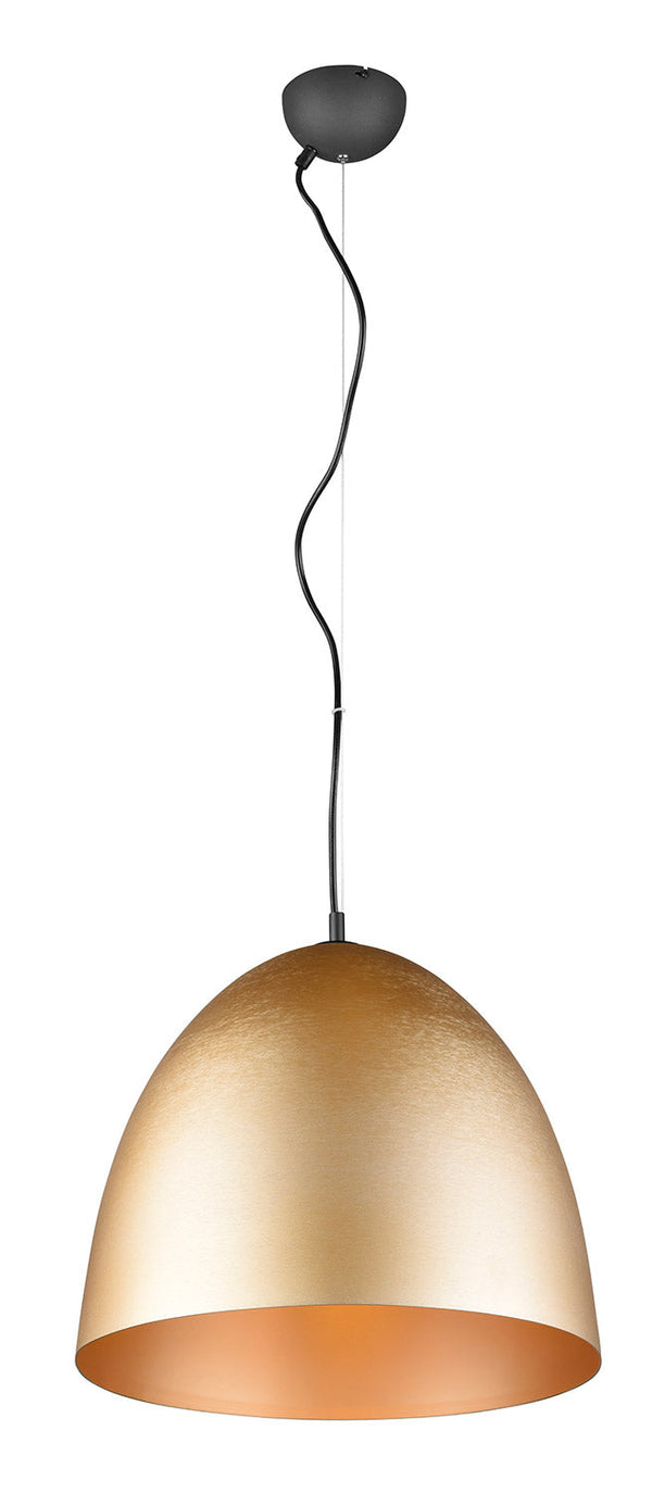 Lampada a Sospensione da Interno Attacco E27 in Alluminio Ottone Opaco acquista