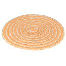 Set 4 Tovagliette Ø38 cm  in Paglia e Carta VdE Tivoli 1996 Spiral