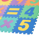 Tappeto Puzzle da Gioco per Bambini 36 Tessere 31x31 cm 