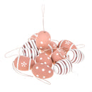 Set 48 Uova Decorato H 6 cm