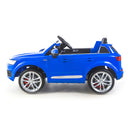 Macchina Elettrica per Bambini 12V con Licenza Audi Q7 Blu