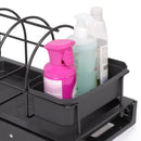 Vassoio Estraibile per Accessori Mobili Cucina 260x430x245 mm in Plastica Emuca Grigio Antracite