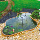 Laghetto Artificiale Roccia da Giardino 238x163x50 cm 900 Litri