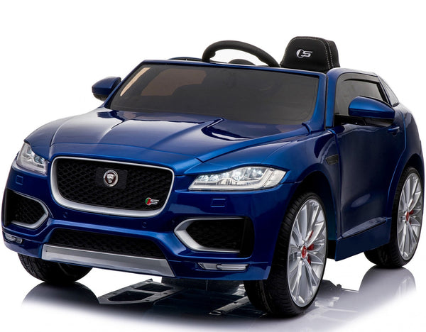 Voiture jouet électrique pour enfants 12V sous licence Jaguar F-Pace Bleu acquista