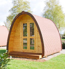 Casetta Bungalow Camping Pod  480x240 cm 9,25 mq in Legno