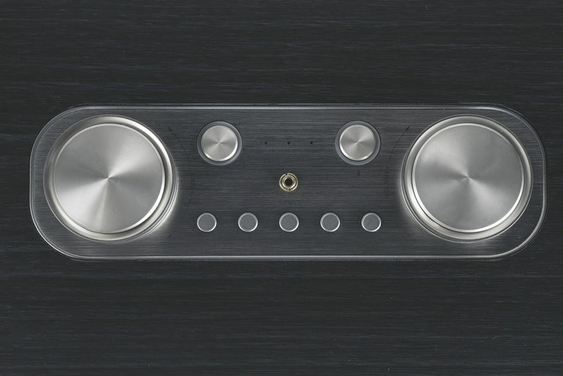 Altoparlante Speaker 80W Wireless con Radio Effetto Legno Kooper Rock Nero