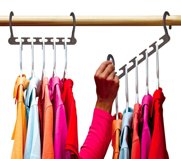 online Ensemble de 10 supports d'organisateur de cintres peu encombrants
