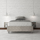 Letto 1 Piazza e Mezzo Azelia Era 02 Grigio Varie Misure