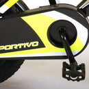 Bicicletta per Bambini 12" Stabilizzatori e Freni Caliper Giallo   