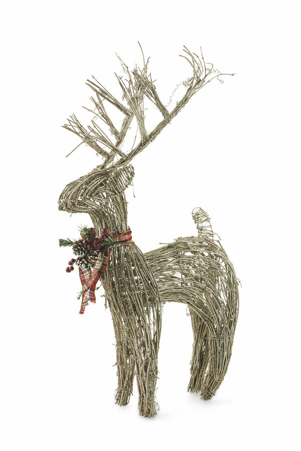 Renne en Rotin 45x17xH80 cm Soriani Oro acquista