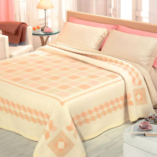 acquista Couverture Laine Mixte 450gr Cober Charme Poudre